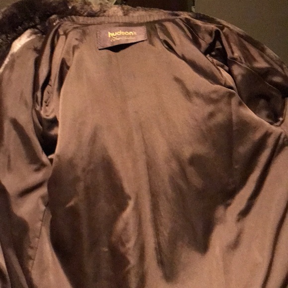 Hudson’s Sheared Beaver Car Coat Sz M (8-10) - Picture 4 of 4